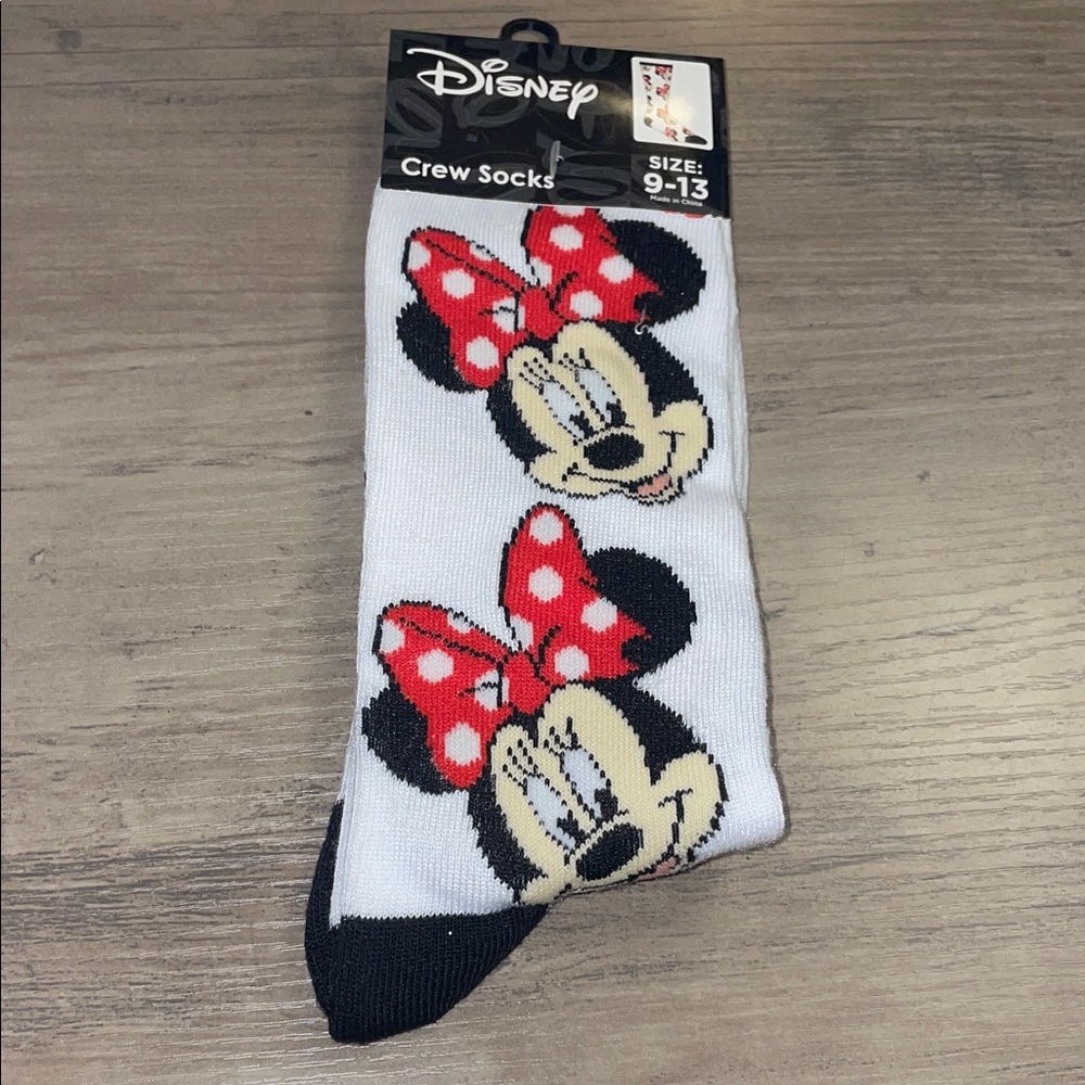 Disney Minnie Mouse Crew Socks
